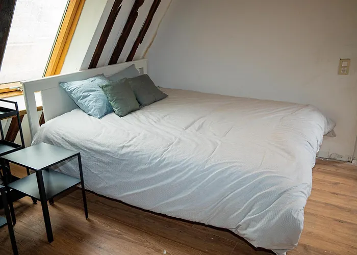 Stylish Canal-Side 2Br-1Lr Apt, At Center Of Gent